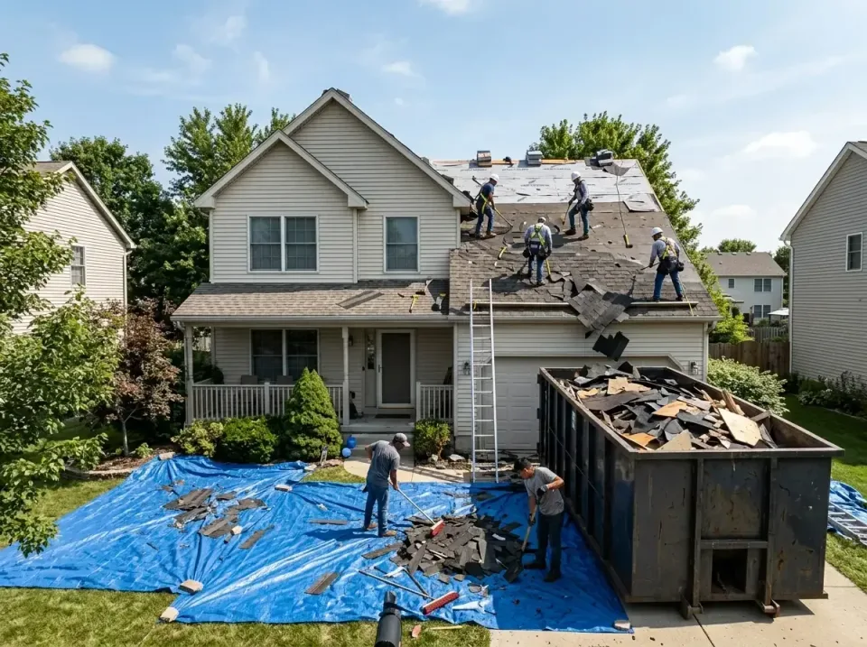 roof-replacement-debris-remova-004 — frequently asked questions, Cheapest Dumpster Rentals in Mendenhall, MS